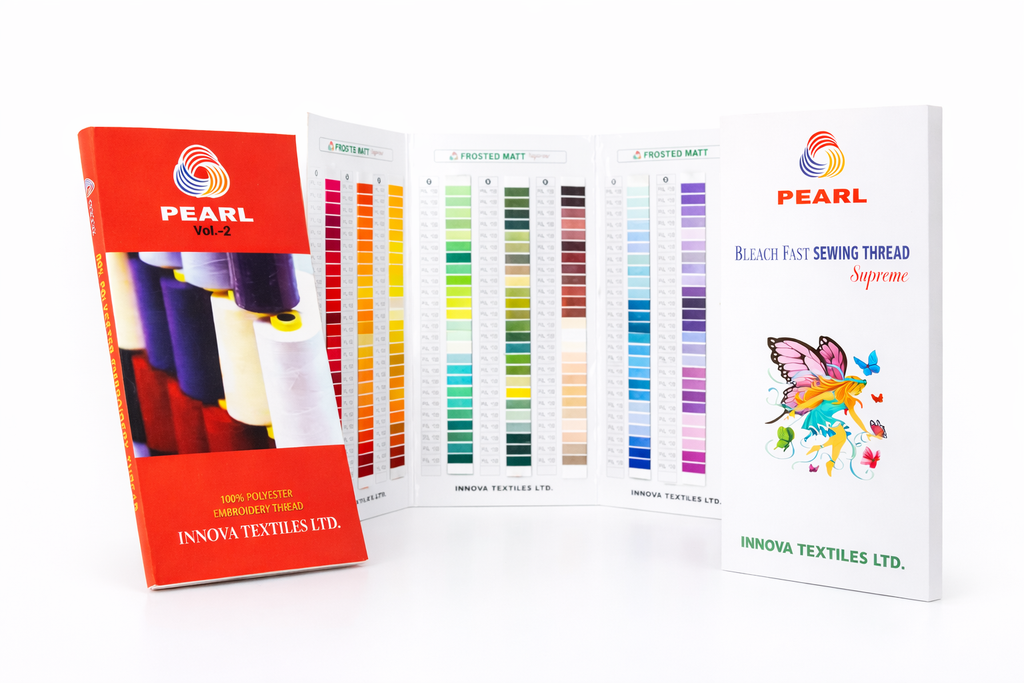 Polyester Embroidery Thread Shade Book